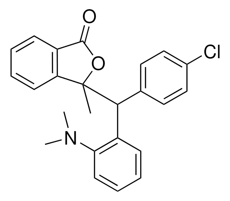 Sigma-Aldrich 3-(ALPHA-(4-CHLOROPHENYL)-2-(DIMETHYLAMINO)BENZYL)-3-METHYLPHTHALIDE,AldrichCPR