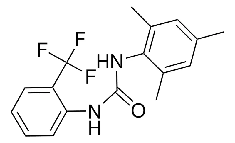 Sigma-Aldrich 1-(2-(TRIFLUOROMETHYL)PHENYL)-3-(2,4,6-TRIMETHYLPHENYL)UREA,AldrichCPR