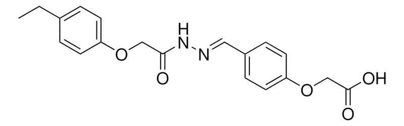Sigma-Aldrich (4-(2-((4-ETHYLPHENOXY)ACETYL)CARBOHYDRAZONOYL)PHENOXY)ACETIC ACID，AldrichCPR