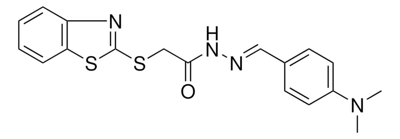Sigma-Aldrich 2-(BENZOTHIAZOL-2-YLSULFANYL)-ACETIC ACID (4-DIMETHYLAMINO-BENZYLIDENE)HYDRAZIDE，AldrichCPR