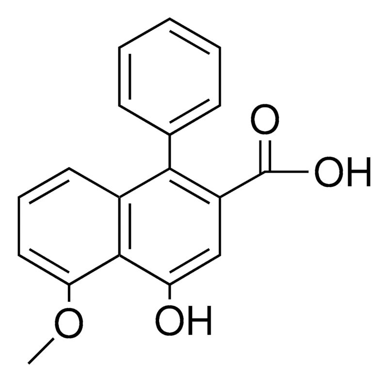 Sigma-Aldrich 4-HYDROXY-5-METHOXY-1-PHENYL-NAPHTHALENE-2-CARBOXYLIC ACID,AldrichCPR