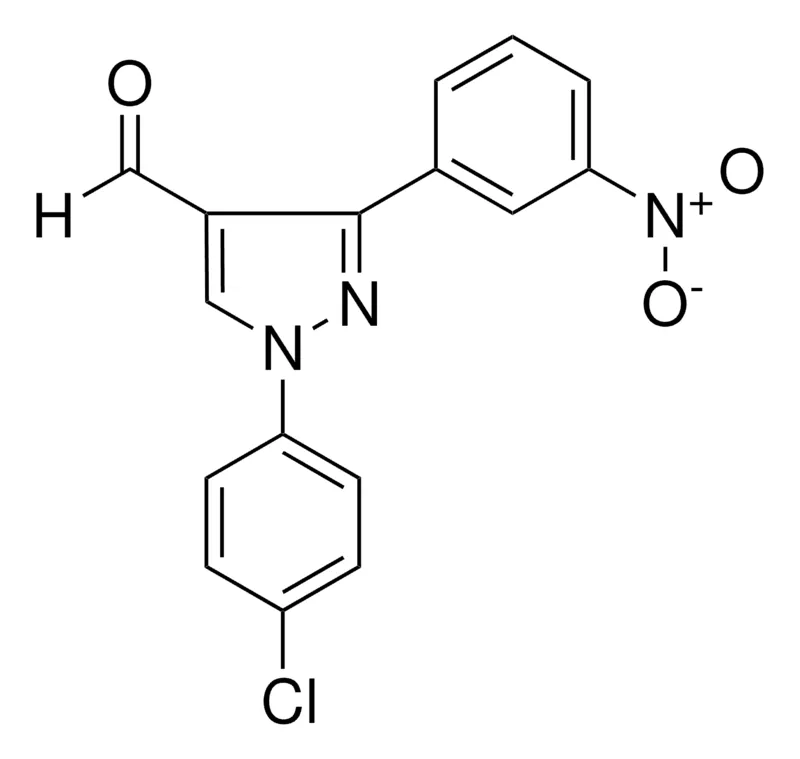 Sigma-Aldrich 1-(4-CHLOROPHENYL)-3-(3-NITROPHENYL)-1H-PYRAZOLE-4-CARBALDEHYDE,AldrichCPR