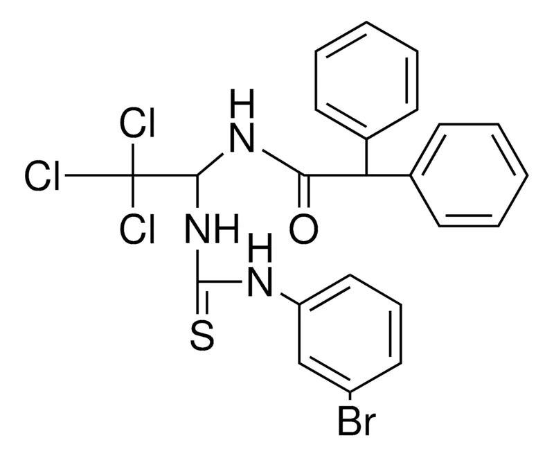 Sigma-Aldrich N-(1-(3-(3-BR-PHENYL)-THIOUREIDO)-2,2,2-TRICHLORO-ETHYL)-2,2-DIPHENYL-ACETAMIDE，AldrichCPR