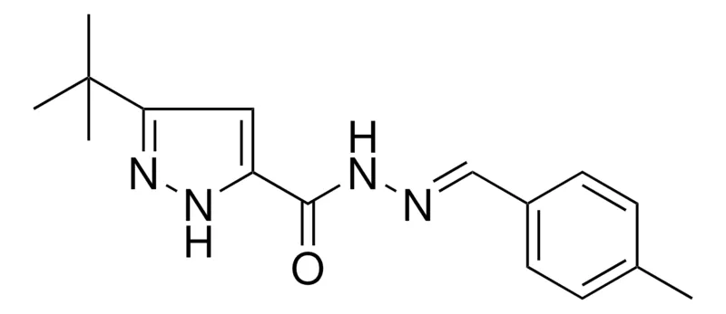 Sigma-Aldrich 5-TERT-BUTYL-2H-PYRAZOLE-3-CARBOXYLIC ACID (4-METHYL-BENZYLIDENE)-HYDRAZIDE,AldrichCPR