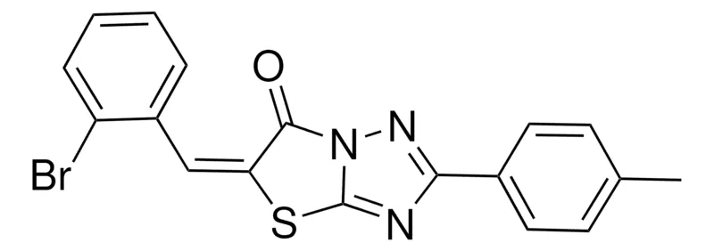 Sigma-Aldrich (5E)-5-(2-BROMOBENZYLIDENE)-2-(4-METHYLPHENYL)[1,3]THIAZOLO[3,2-B][1,2,4]TRIAZOL-6(5H)-ONE，AldrichCPR