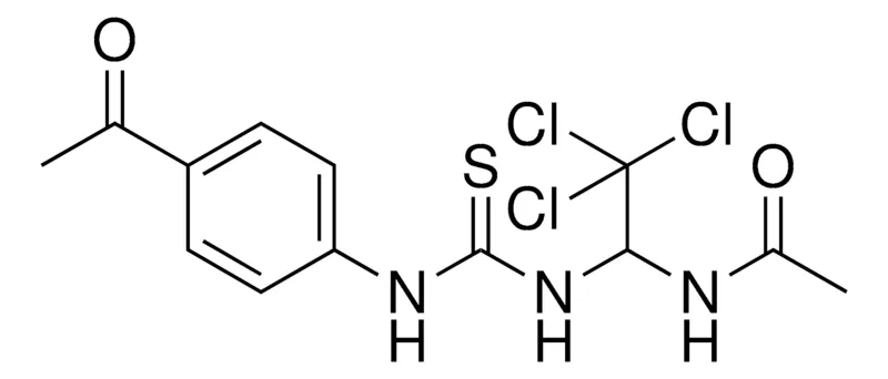 Sigma-Aldrich N-(1-(3-(4-ACETYL-PHENYL)-THIOUREIDO)-2,2,2-TRICHLORO-ETHYL)-ACETAMIDE,AldrichCPR