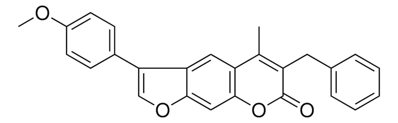 Sigma-Aldrich 6-BENZYL-3-(4-METHOXY-PHENYL)-5-METHYL-FURO(3,2-G)CHROMEN-7-ONE,AldrichCPR