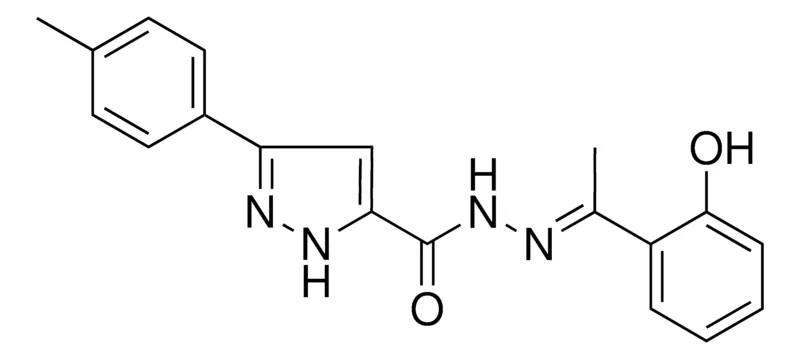 Sigma-Aldrich 5-P-TOLYL-2H-PYRAZOLE-3-CARBOXYLIC ACID (1-(2-HO-PHENYL)-ETHYLIDENE)-HYDRAZIDE,AldrichCPR