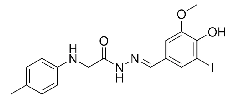 Sigma-Aldrich 2-P-TOLYLAMINO-ACETIC ACID (4-HYDROXY-3-IODO-5-METHOXY-BENZYLIDENE)-HYDRAZIDE,AldrichCPR