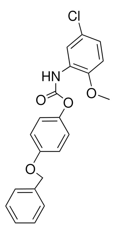 Sigma-Aldrich 4-BENZYLOXYPHENYL N-(5-CHLORO-2-METHOXYPHENYL)CARBAMATE，AldrichCPR