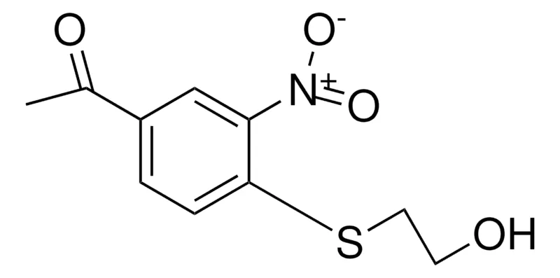 Sigma-Aldrich 4'-(2-HYDROXYETHYLTHIO)-3'-NITROACETOPHENONE,AldrichCPR