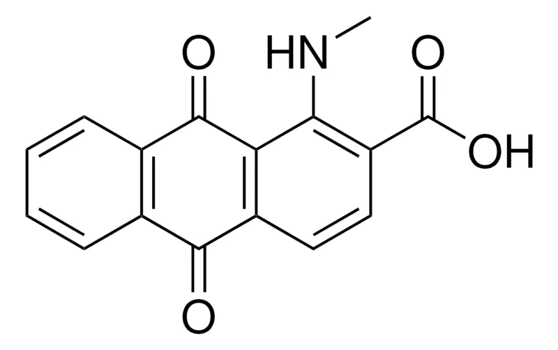 Sigma-Aldrich 1-METHYLAMINO-9,10-DIOXO-9,10-DIHYDRO-ANTHRACENE-2-CARBOXYLIC ACID,AldrichCPR
