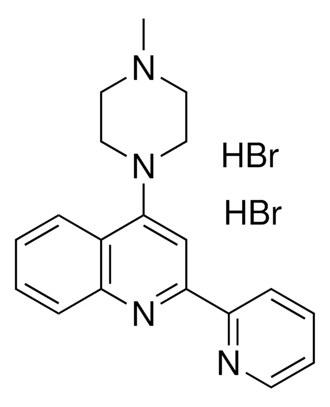 Sigma-Aldrich 4-(4-METHYL-PIPERAZIN-1-YL)-2-PYRIDIN-2-YL-QUINOLINE, DI-HYDROBROMIDE,AldrichCPR