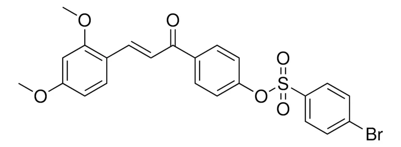 Sigma-Aldrich 4-BROMO-BENZENESULFONIC ACID 4-(3-(2,4-DIMETHOXY-PHENYL)-ACRYLOYL)-PHENYL ESTER,AldrichCPR