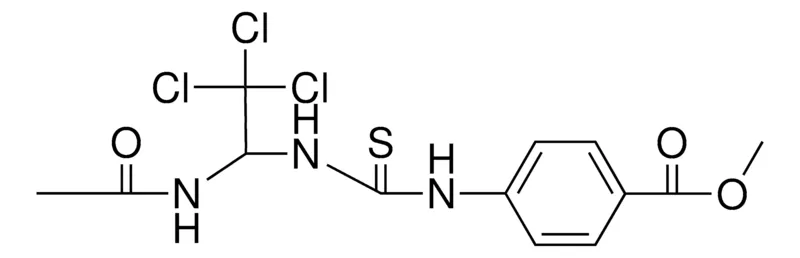 Sigma-Aldrich 4-(3-(1-ACETYLAMINO-2,2,2-TRICHLORO-ETHYL)-THIOUREIDO)-BENZOIC ACID METHYL ESTER,AldrichCPR