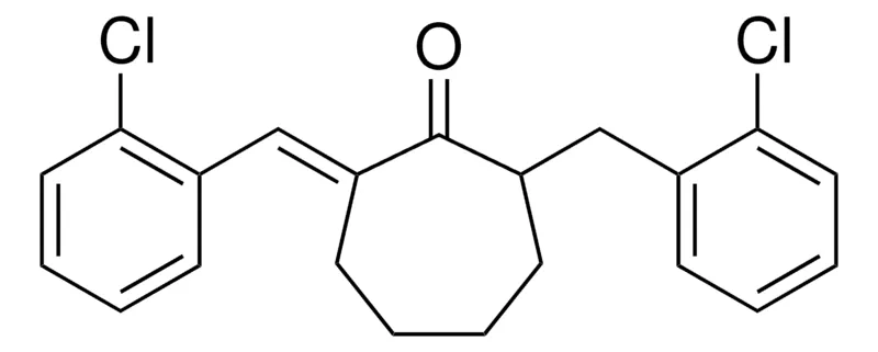 Sigma-Aldrich 2-(2-CHLOROBENZYL)-7-(2-CHLOROBENZYLIDENE)CYCLOHEPTANONE,AldrichCPR