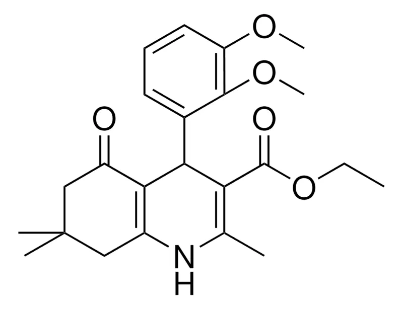 Sigma-Aldrich ETHYL 4-(2,3-DIMETHOXYPHENYL)-2,7,7-TRIMETHYL-5-OXO-1,4,5,6,7,8-HEXAHYDRO-3-QUINOLINECARBOXYLATE,AldrichCPR