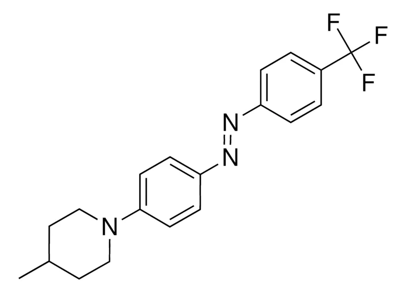 Sigma-Aldrich 4-METHYL-1-(4-(4-(TRIFLUOROMETHYL)PHENYLAZO)PHENYL)PIPERIDINE,AldrichCPR