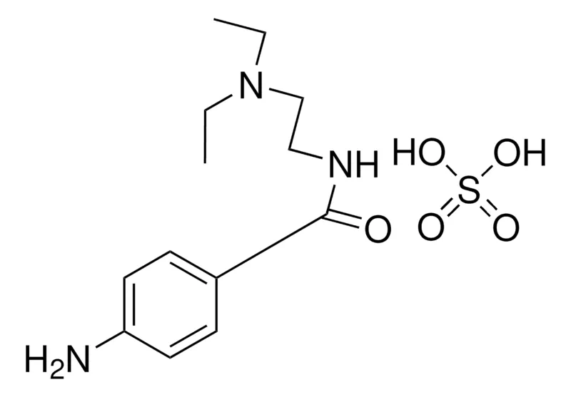 Sigma-Aldrich 4-AMINO-N-(2-(DIETHYLAMINO)ETHYL)BENZAMIDE SULFATE,AldrichCPR