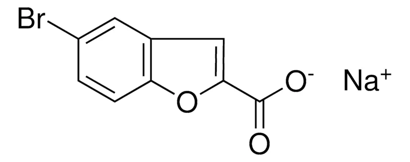 Sigma-Aldrich SODIUM, 5-BROMO-BENZOFURAN-2-CARBOXYLATE,AldrichCPR