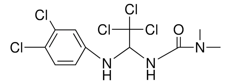 Sigma-Aldrich 1,1-DIMETHYL-3-(2,2,2-TRICHLORO-1-(3,4-DICHLORO-PHENYLAMINO)-ETHYL)-UREA,AldrichCPR
