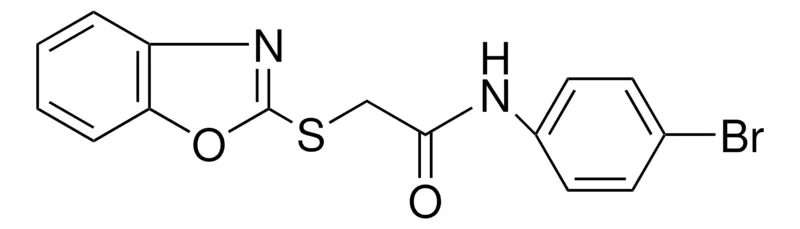 Sigma-Aldrich 2-(BENZOOXAZOL-2-YLSULFANYL)-N-(4-BROMO-PHENYL)-ACETAMIDE,AldrichCPR