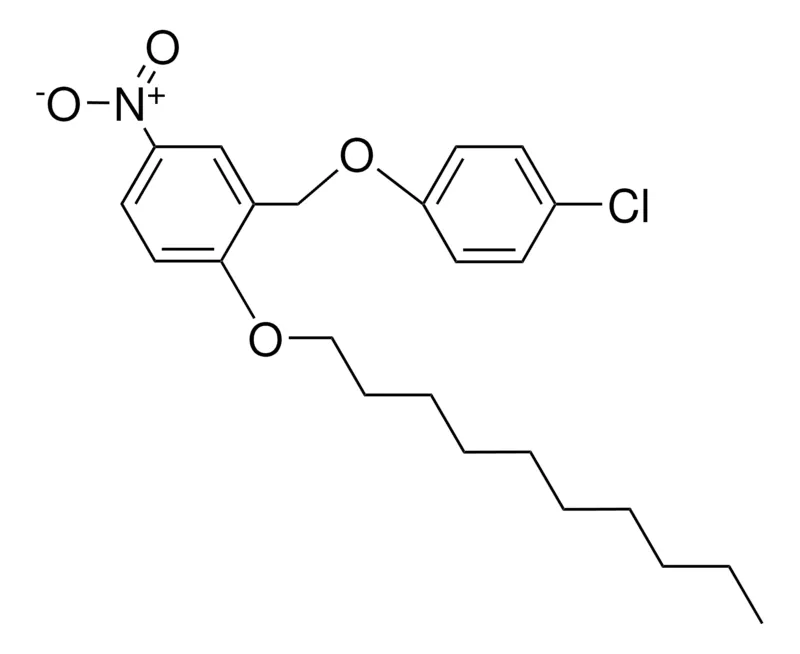 Sigma-Aldrich 4-CHLOROPHENYL 2-DECYLOXY-5-NITROBENZYL ETHER,AldrichCPR