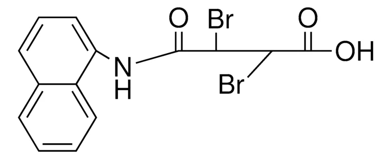 Sigma-Aldrich 2,3-DIBROMO-N-(1-NAPHTHYL)SUCCINAMIC ACID,AldrichCPR
