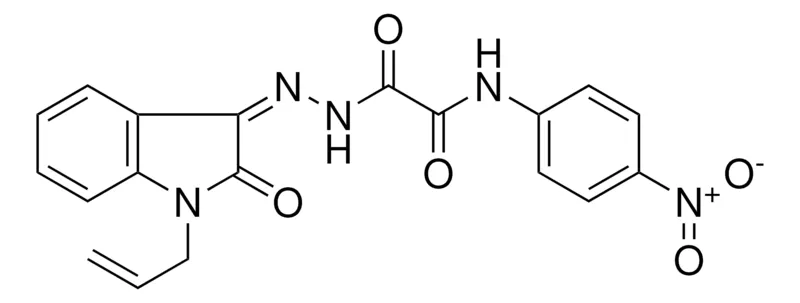 Sigma-Aldrich 2(N'-(1-ALLYL-2-OXO-2H-INDOL-3-YLIDENE)-HYDRAZINO)-N-(4-NITRO-PH)2-OXO-ACETAMIDE,AldrichCPR