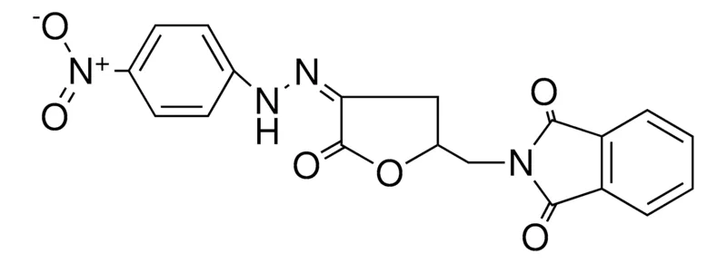 Sigma-Aldrich 2-(4-((4-NITRO-PH)-HYDRAZONO)-5-OXO-4H-FURAN-2-YLMETHYL)-ISOINDOLE-1,3-DIONE,AldrichCPR