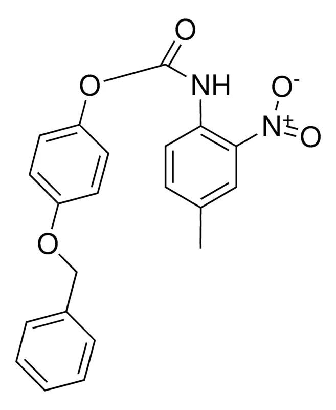 Sigma-Aldrich 4-(BENZYLOXY)PHENYL N-(4-METHYL-2-NITROPHENYL)CARBAMATE,AldrichCPR