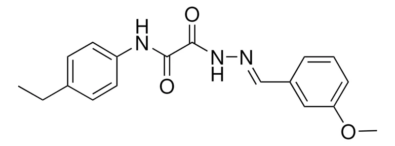 Sigma-Aldrich N-(4-ETHYLPHENYL)-2-(2-(3-METHOXYBENZYLIDENE)HYDRAZINO)-2-OXOACETAMIDE,AldrichCPR