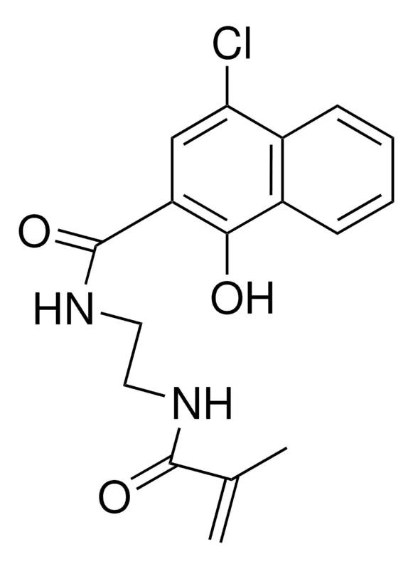 Sigma-Aldrich 4-CHLORO-1-HYDROXY-N-(N-(METHACRYLAMIDO)ETHYL)-2-NAPHTHAMIDE,AldrichCPR