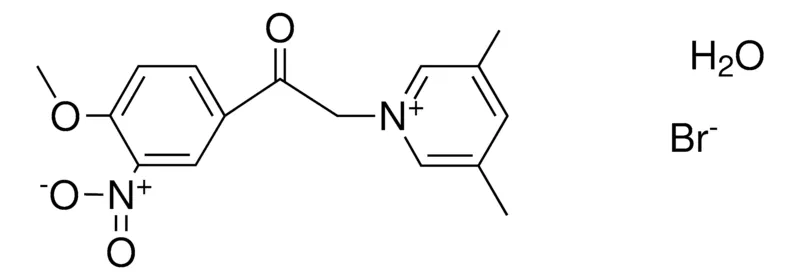 Sigma-Aldrich 1-(2-(4-METHOXY-3-NITRO-PH)-2-OXO-ET)-3,5-DIMETHYL-PYRIDINIUM, BROMIDE HYDRATE,AldrichCPR