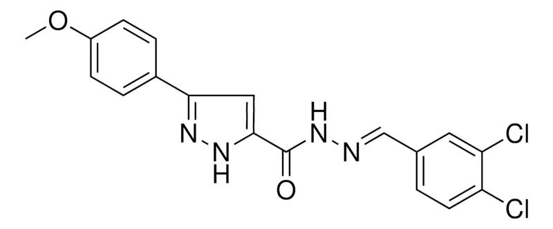 Sigma-Aldrich 5-(4-MEO-PH)-2H-PYRAZOLE-3-CARBOXYLIC ACID (3,4-DICHLORO-BENZYLIDENE)-HYDRAZIDE,AldrichCPR