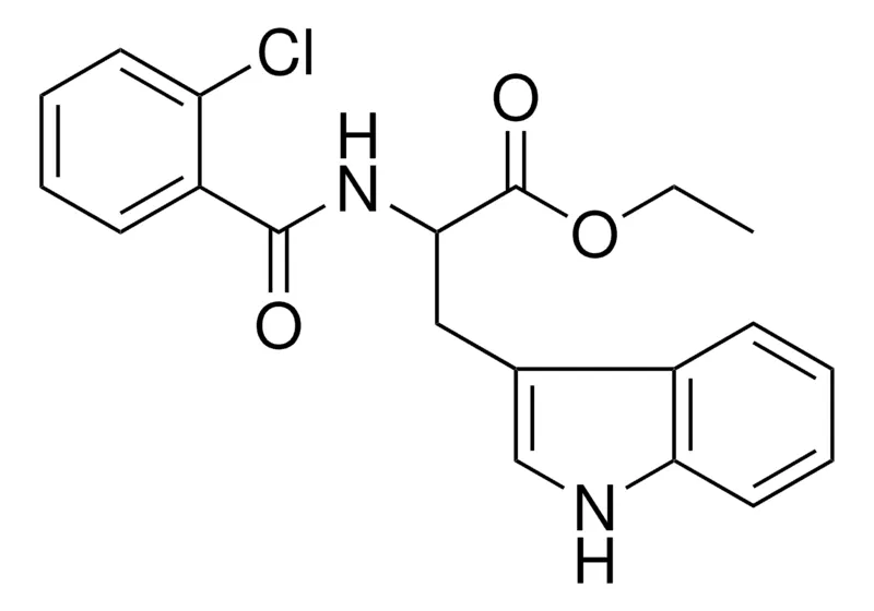 Sigma-Aldrich 2-(2-CHLORO-BENZOYLAMINO)-3-(1H-INDOL-3-YL)-PROPIONIC ACID ETHYL ESTER,AldrichCPR