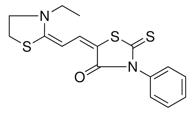 Sigma-Aldrich 5-(2-(3-ET-THIAZOLIDIN-2-YLIDENE)-ETHYLIDENE)-3-PH-2-THIOXO-THIAZOLIDIN-4-ONE,AldrichCPR