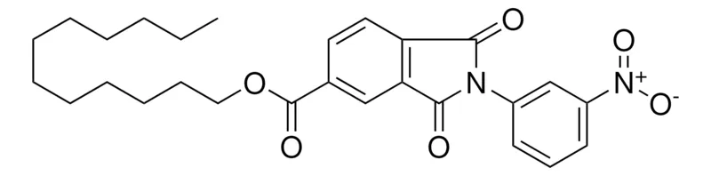 Sigma-Aldrich 2(3-NITRO-PH)-1,3-DIOXO-2,3-DIHYDRO-1H-ISOINDOLE-5-CARBOXYLIC ACID DODECYL ESTER,AldrichCPR