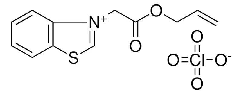 Sigma-Aldrich 3-ALLYLOXYCARBONYLMETHYL-BENZOTHIAZOL-3-IUM, PERCHLORATE,AldrichCPR