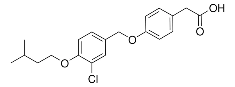 Sigma-Aldrich (4-((3-CHLORO-4-(ISOPENTYLOXY)BENZYL)OXY)PHENYL)ACETIC ACID，AldrichCPR