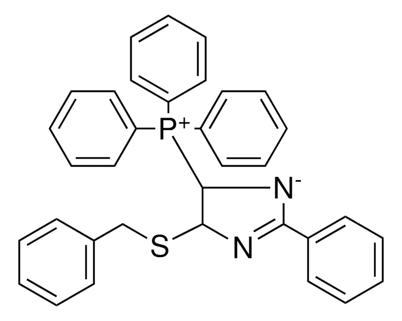 Sigma-Aldrich 4-(BENZYLTHIO)-2-PHENYL-5-(TRIPHENYLPHOSPHONIO)-4,5-DIHYDROIMIDAZOL-1-IDE,AldrichCPR