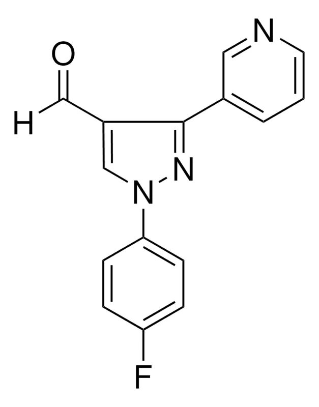 Sigma-Aldrich 1-(4-FLUOROPHENYL)-3-(3-PYRIDINYL)-1H-PYRAZOLE-4-CARBALDEHYDE,AldrichCPR