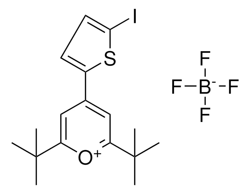 Sigma-Aldrich 2,6-DI-TERT-BUTYL-4-(5-IODO-THIOPHEN-2-YL)-PYRANYLIUM, TETRAFLUORO BORATE,AldrichCPR