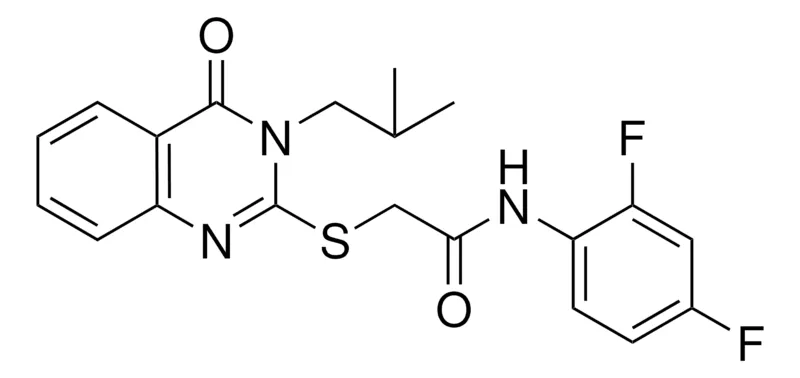 Sigma-Aldrich N-(2,4-DIFLUORO-PH)-2-(3-ISOBUTYL-4-OXO-3,4-2H-QUINAZOLIN-2-YLSULFANYL)ACETAMIDE,AldrichCPR
