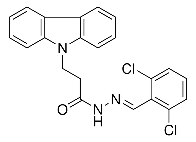 Sigma-Aldrich 3-CARBAZOL-9-YL-PROPIONIC ACID (2,6-DICHLORO-BENZYLIDENE)-HYDRAZIDE，AldrichCPR