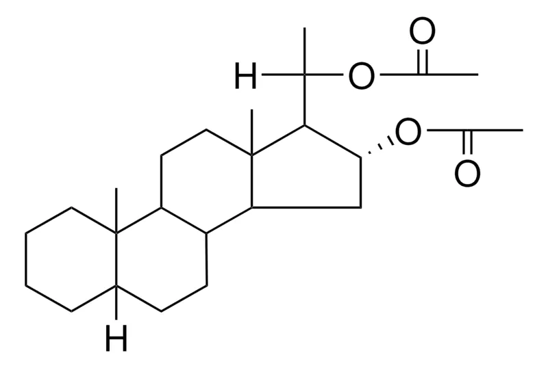 Sigma-Aldrich 5-BETA-PREGNANE-16-ALPHA,20-ALPHA-DIYL DIACETATE,AldrichCPR