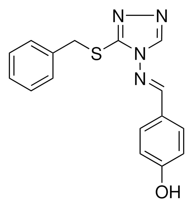 Sigma-Aldrich 4-(((3-(BENZYLTHIO)-4H-1,2,4-TRIAZOL-4-YL)IMINO)METHYL)PHENOL,AldrichCPR