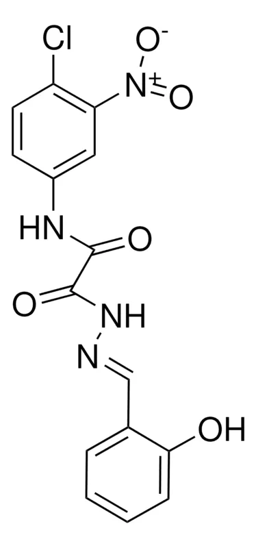 Sigma-Aldrich N-(4-CHLORO-3-NITROPHENYL)-N'-(2-HYDROXYBENZYLIDENEAMINO)OXAMIDE,AldrichCPR
