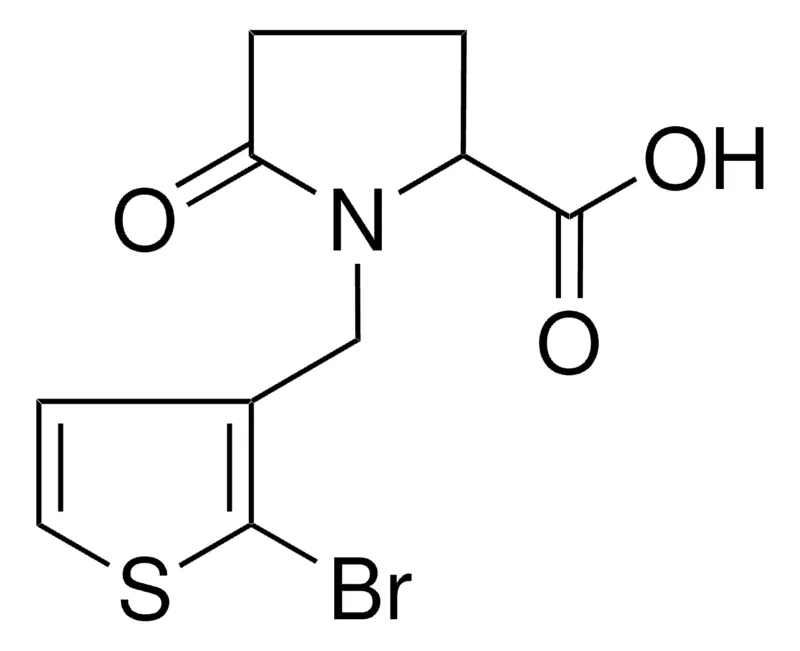 Sigma-Aldrich 1-((2-BROMO-3-THIENYL)METHYL)-5-OXOPROLINE,AldrichCPR