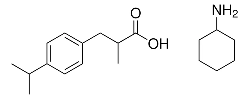 Sigma-Aldrich 3-(4-ISOPROPYLPHENYL)-2-METHYLPROPANOIC ACID, CYCLOHEXANAMINE SALT,AldrichCPR